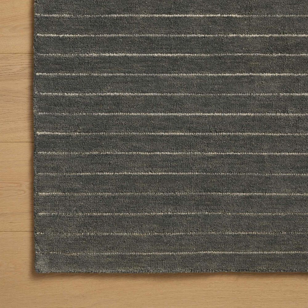 Loloi II Henry 7&#39;9&quot; x 9&#39;9&quot; Charcoal and Ivory Area Rug, , large
