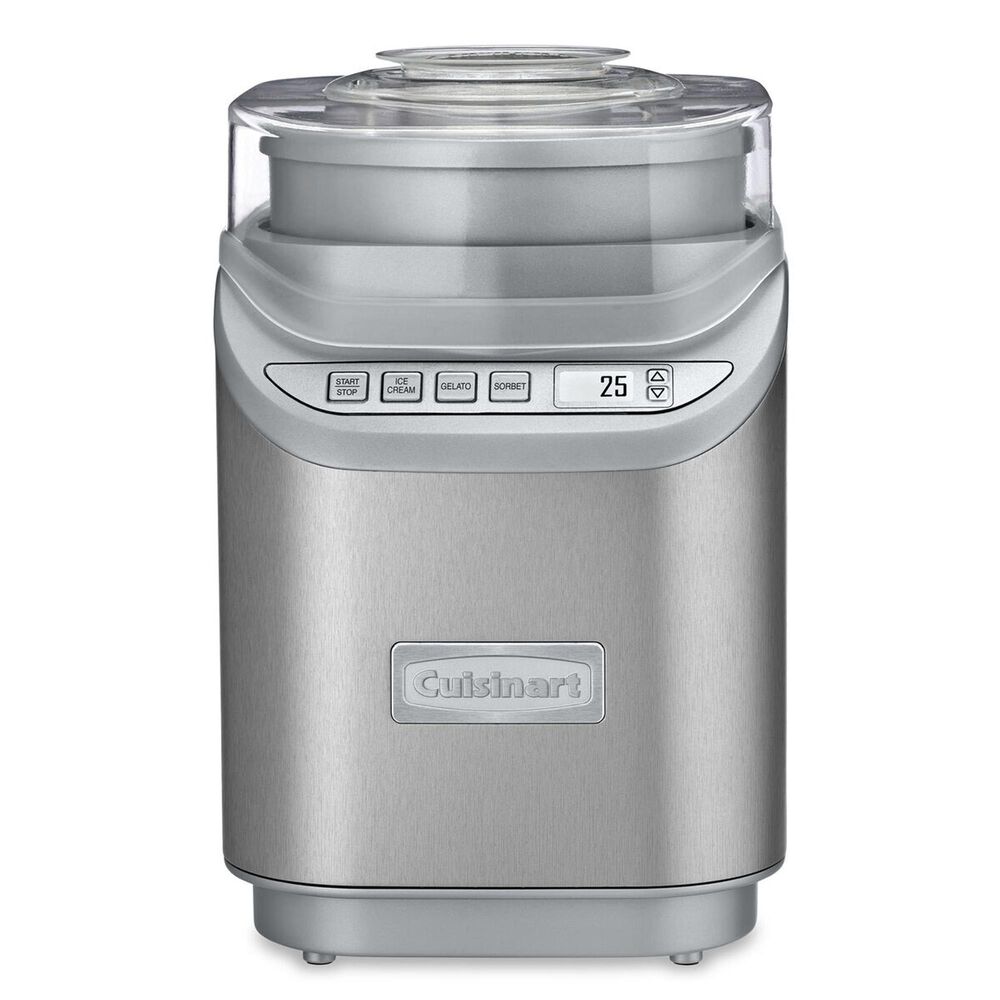 Cuisinart Cool Creations Ice Cream Maker in Brushed Chrome, , large