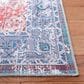 Safavieh Serapi  4" x 6" Rust and Blue Area Rug, , large