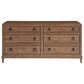 Universal Furniture Griffith Park 4-Piece Queen Upholstered Bedroom Set in Sienna, , large