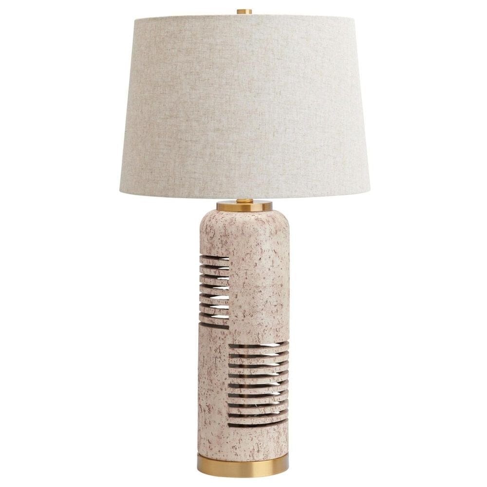 Slatehouse Levine Table Lamp and Nightlight in Tan, , large