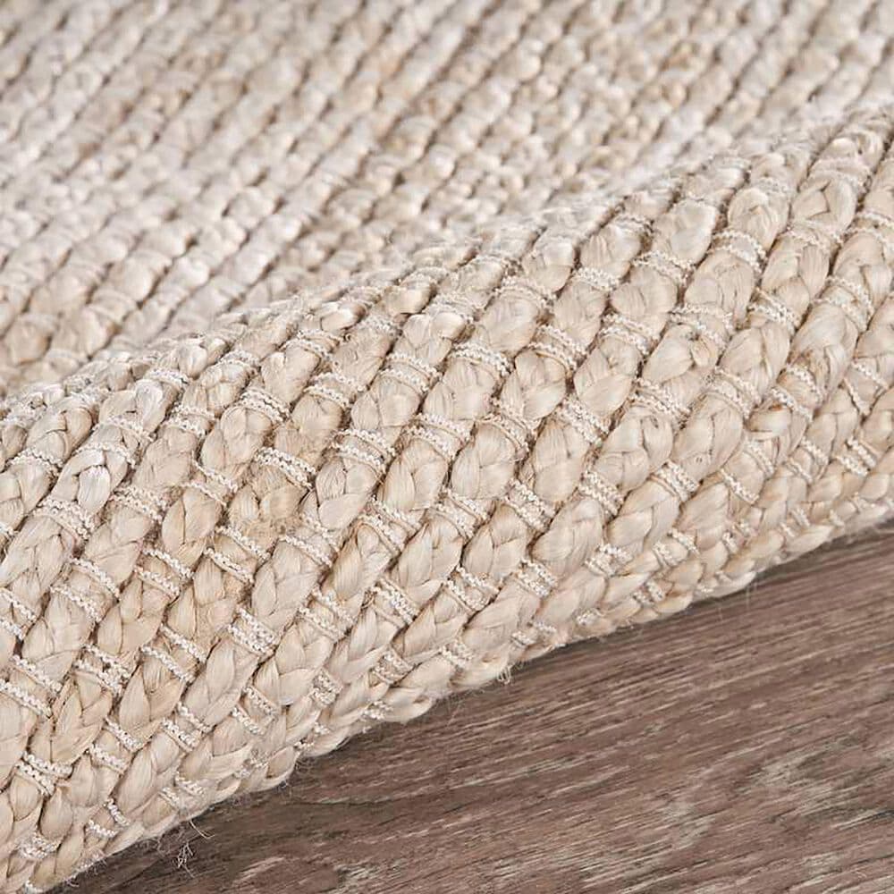 L&amp;R Resources Bleached Naturals 5&#39; x 7&#39;9&quot; Bleach and Ivory Area Rug, , large