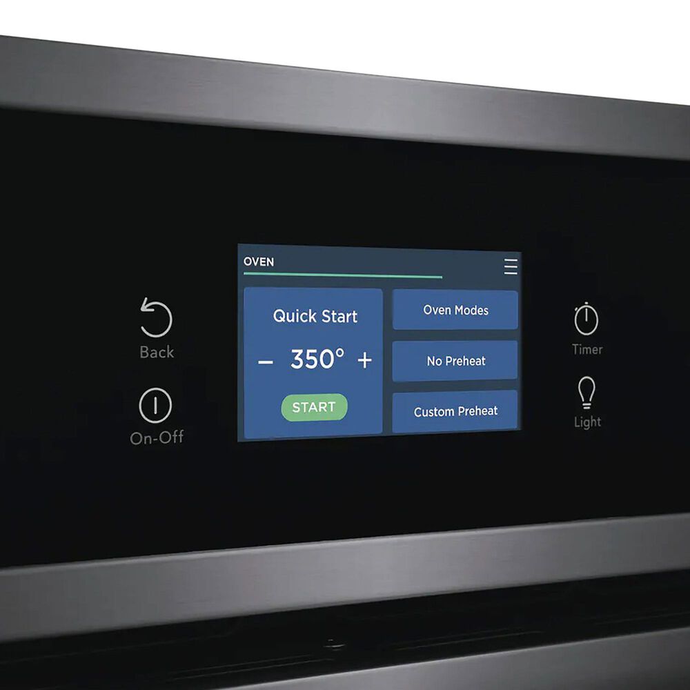 Frigidaire Gallery 27&#39;&#39; Single Electric Wall Oven with Total Convection in Black Stainless Steel, , large