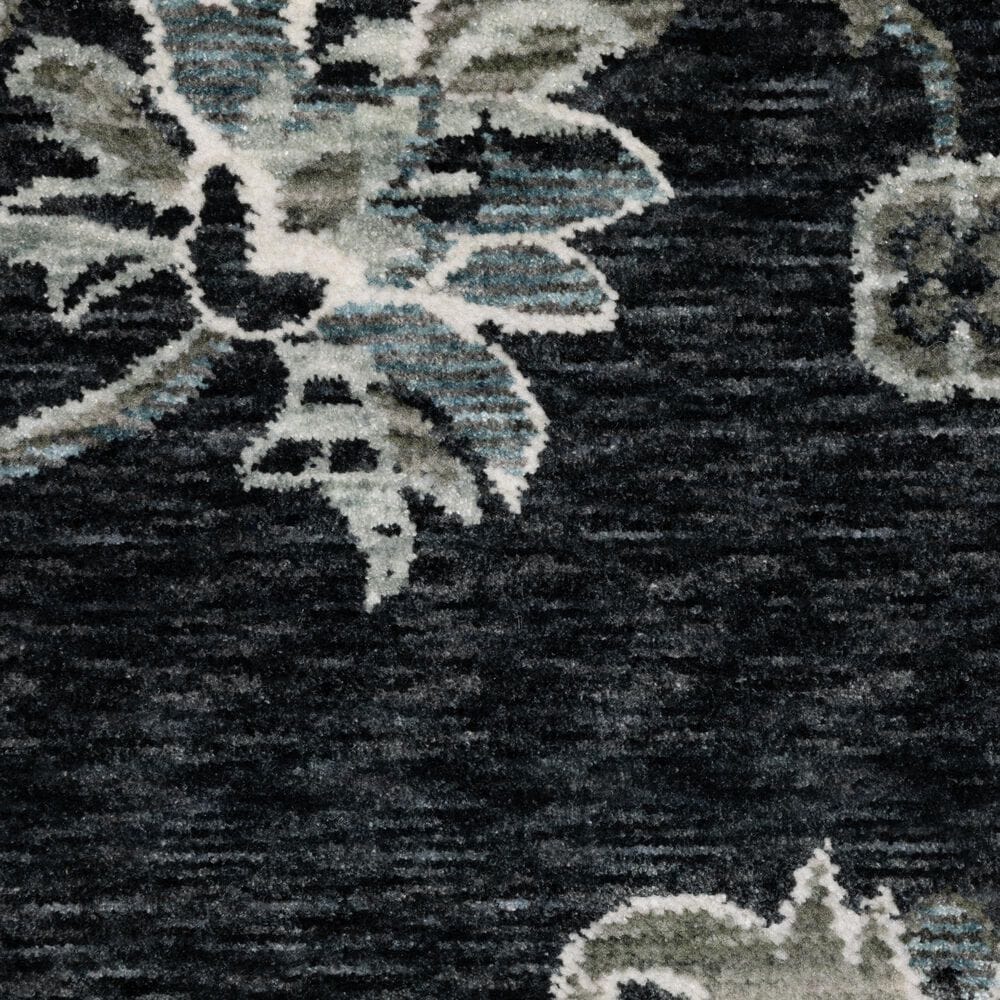 Oriental Weavers Echo ECH05 Blue and Ivory 9&#39;10&quot; x 12&#39;10&quot; Area Rug, , large