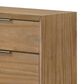 Crown Mark Florian 2 Drawer Nightstand in Light Brown, , large