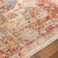Surya Aspendos 9" x 12"2" Light Gray, Rust, Denim, Ice Blue, Cream, Mustard and Black Area Rug, , large