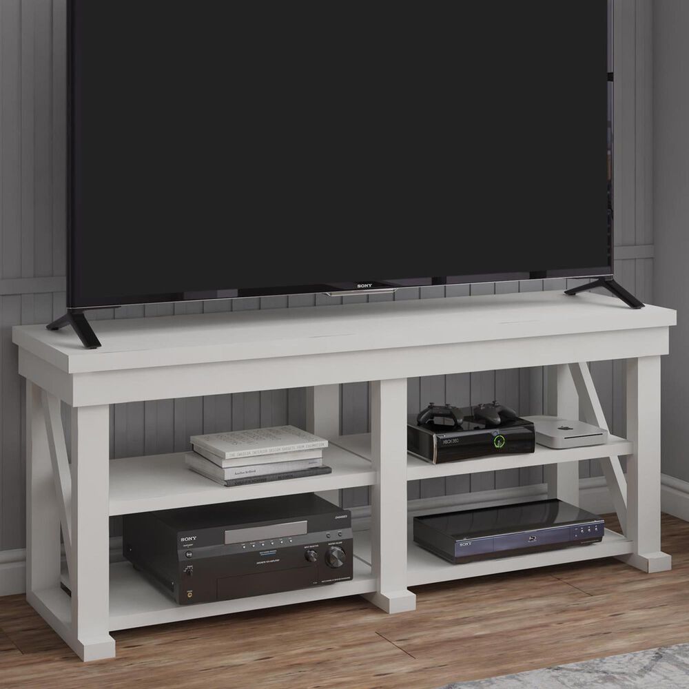 DHP Crestwood 63&quot; TV Stand in White, , large