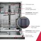 Frigidaire Gallery 24" Built-In Dishwasher with Bar Handle in Stainless Steel, , large