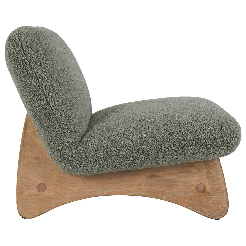 Classic Home Astra Accent Chair in Olive Green, , large