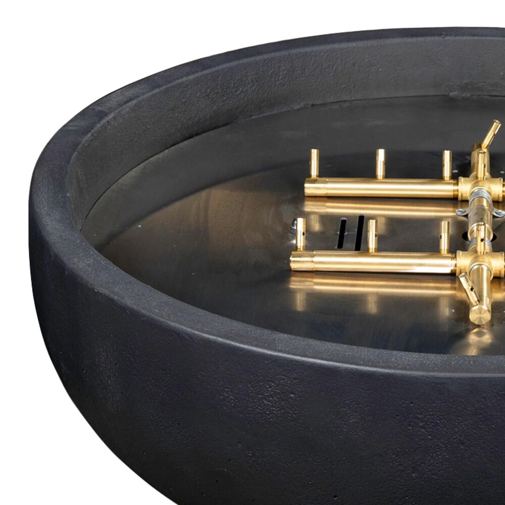Blaze 38&quot; Round Propane Fire Bowl in Phantom, , large