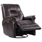 Simeon Collection Carnegie Power Recliner in Verona Coffee, , large