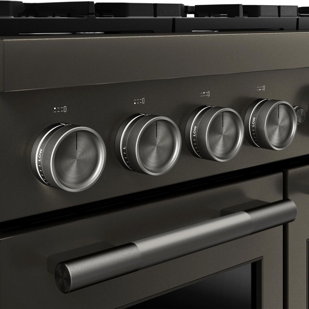 KitchenAid 6.3 Cu. Ft. Commercial-Style Dual Fuel Range in Black Ore, , large