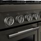 KitchenAid 6.3 Cu. Ft. Commercial-Style Dual Fuel Range in Black Ore, , large