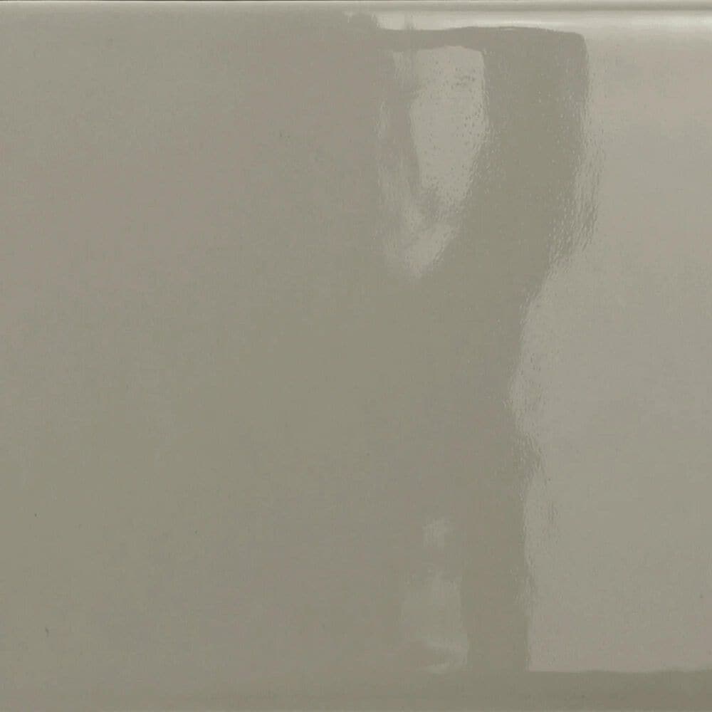 Emser Catch Taupe 3" x 6" Glossy Subway Ceramic Wall Tile, , large