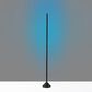 Adesso Cole Color Changing LED Floor Lamp in Black, , large