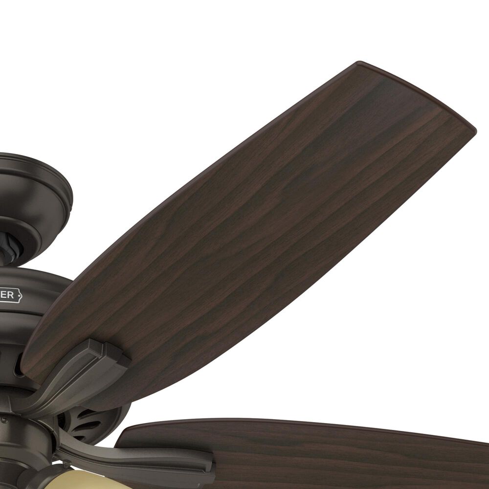 Hunter Newsome 52&quot; Ceiling Fan with 3 Lights in Premier Bronze, , large