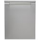 Fulgor Milano 24" Steel Tub Build-In Professional Handle Dishwasher in Stainless Steel, , large