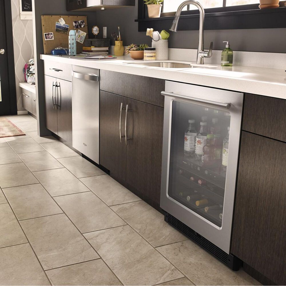 Whirlpool 5.2 Cu. Ft. Beverage Center in Stainless Steel, , large