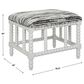 Uttermost Seminoe Small Bench in Gray and Black, , large