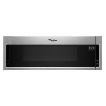 Whirlpool 1.1 Cu. Ft. 1000 watt Low Profile Microwave Hood Combination in Heritage Stainless Steel, , large