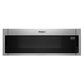 Whirlpool 1.1 Cu. Ft. 1000 watt Low Profile Microwave Hood Combination in Heritage Stainless Steel, , large