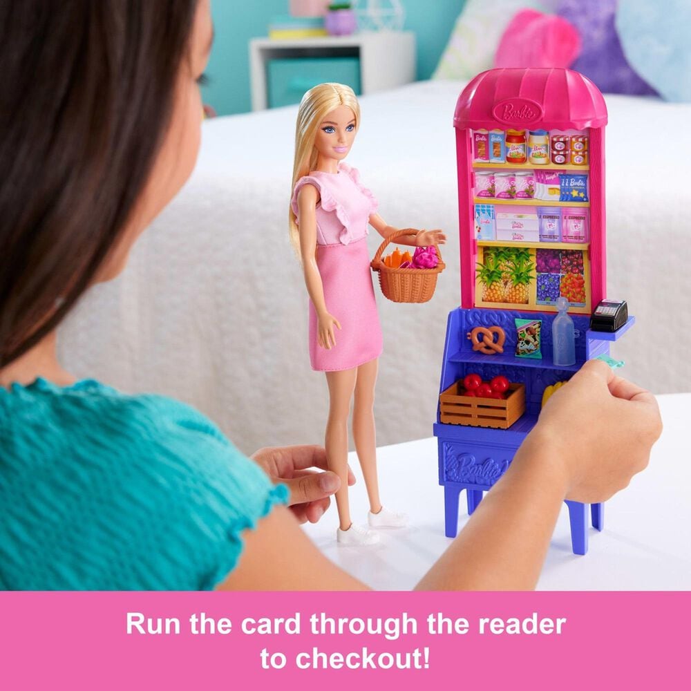 Barbie Recipe for Friendship Malibu at The Market Doll Playset in Multicolor, , large