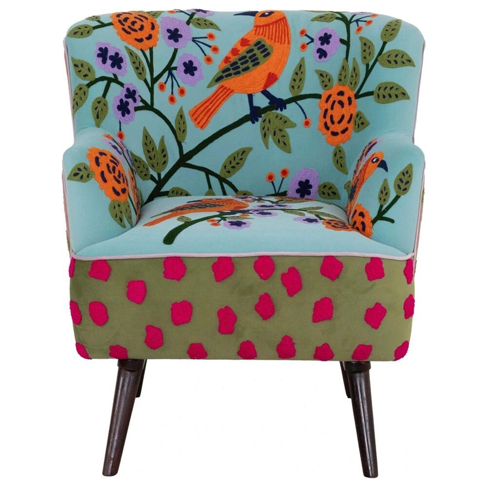 L.R. Home Matilda Nature Accent Chair in Multicolor, , large