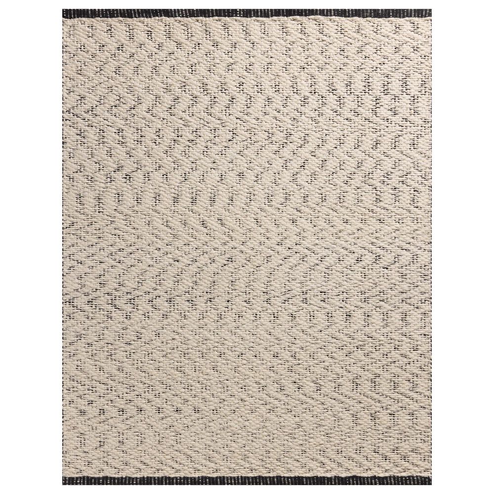 Magnolia Home Betty 3"6" x 5"6" Ivory and Black Area Rug, , large