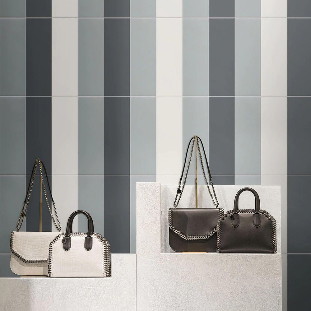 Marazzi Color Wheel Linear  2&quot; x 8&quot; Ceramic Tile in Desert Gray, , large