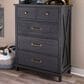 Legacy Classic Flatiron 5-Piece Twin Trundle Bedroom Set in Midnight, , large