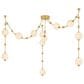 Troy Lighting Corda 12-Light Chandelier in Vintage Brass, , large