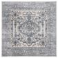 Safavieh Oregon 6"7" Square Light Blue and Ivory Area Rug, , large