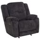 Moore Furniture Heston Manual Rocker Recliner in Graphite, , large