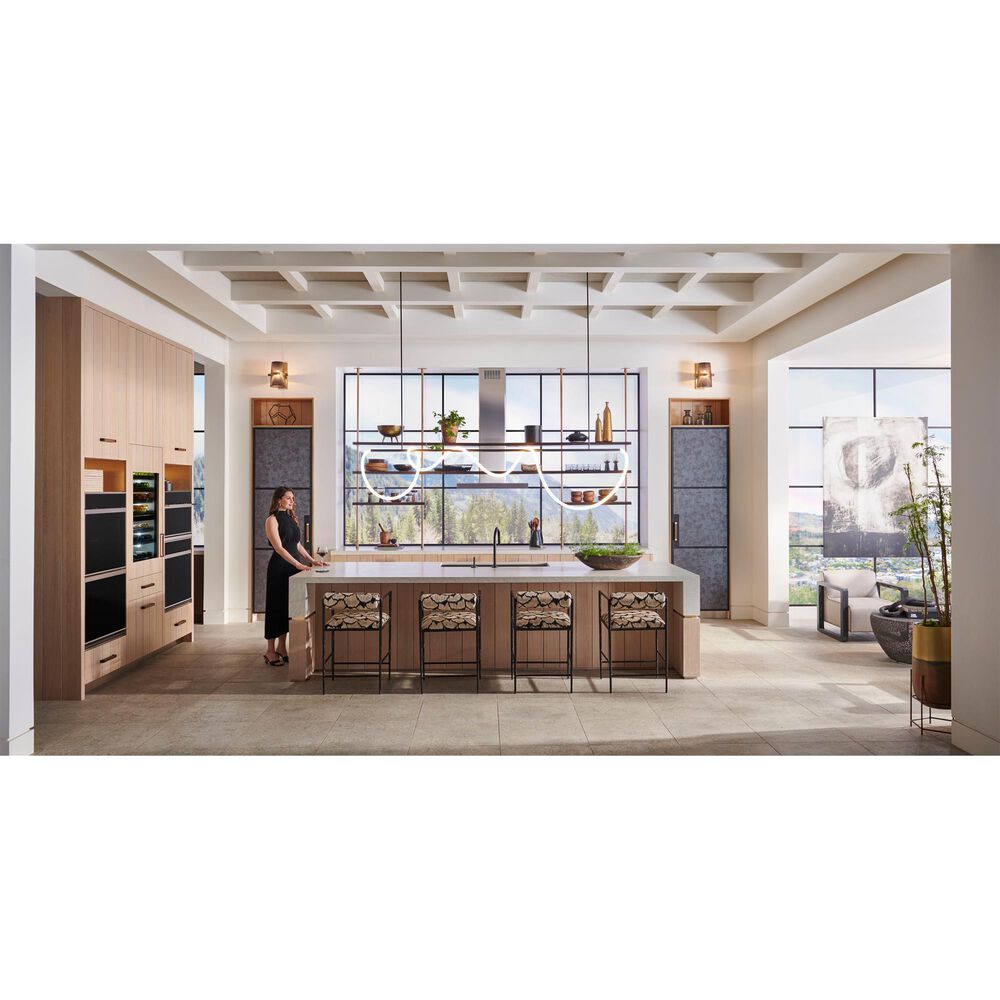 Monogram 30&quot; Integrated Column Freezer with Left Handle- - Panel Sold Separately, , large