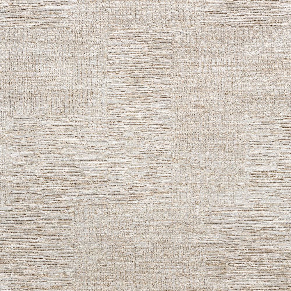 Surya Masterpiece Light Gray, Medium Gray and Cream 6'7" x 9'6" Area Rug, , large