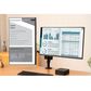 MSI Dual Monitor Desk Mount for 17"-32" Screen in Matte Black, , large