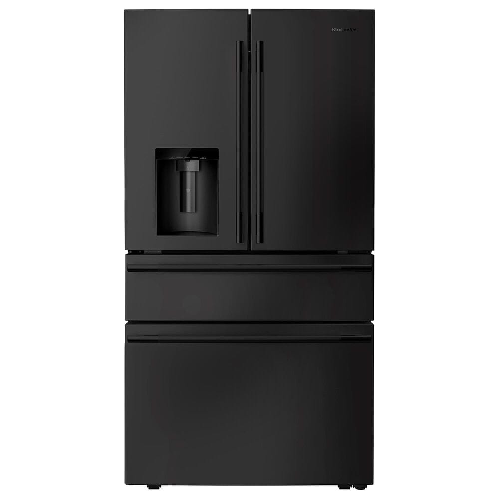 KitchenAid 29.51 Cu. Ft. Standard Depth French Door Refrigerator in Black Ore, , large