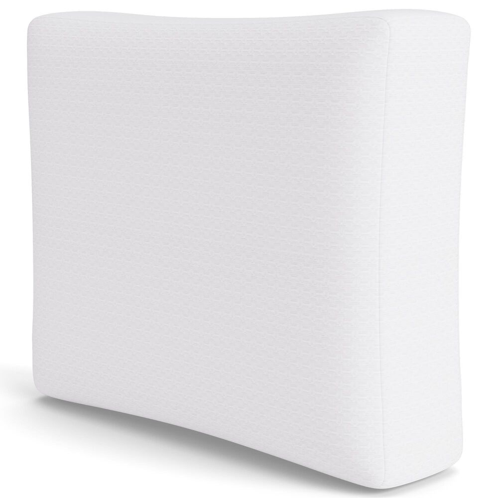 Ann Gish Pavilion 25" x 30" Box Pillow in White, , large