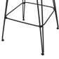 Hearth and Haven Outdoor Wicker and Iron Bar Stool in Beige (Set of 2), , large