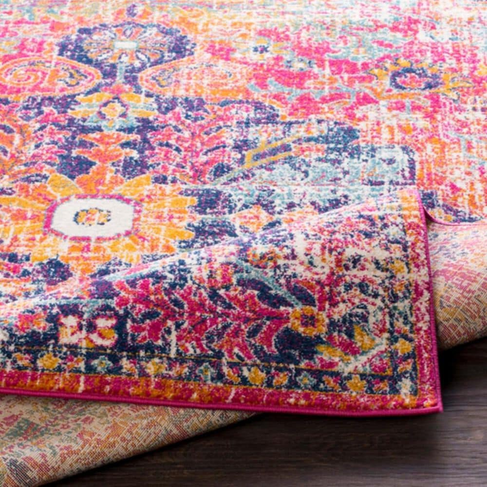 Surya Harput HAP-1062 5&#39;3&quot; x 7&#39;3&quot; White, Saffron and Tea Area Rug, , large