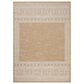 Loloi Easton Ivory and Wheat 4" x 6" Indoor/Outdoor Area Rug, , large