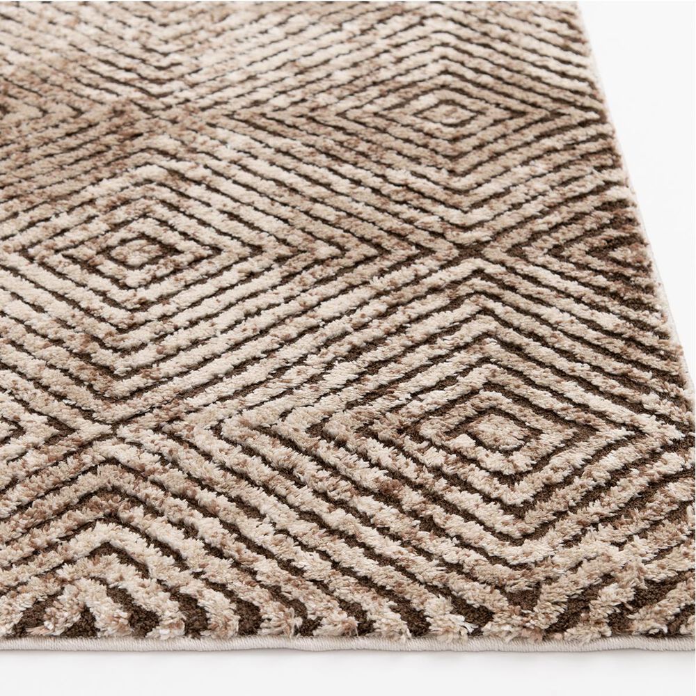 Central Oriental Stonington Lylah 5&#39; x 7&#39;6&quot; Coconut and Oatmeal Area Rug, , large