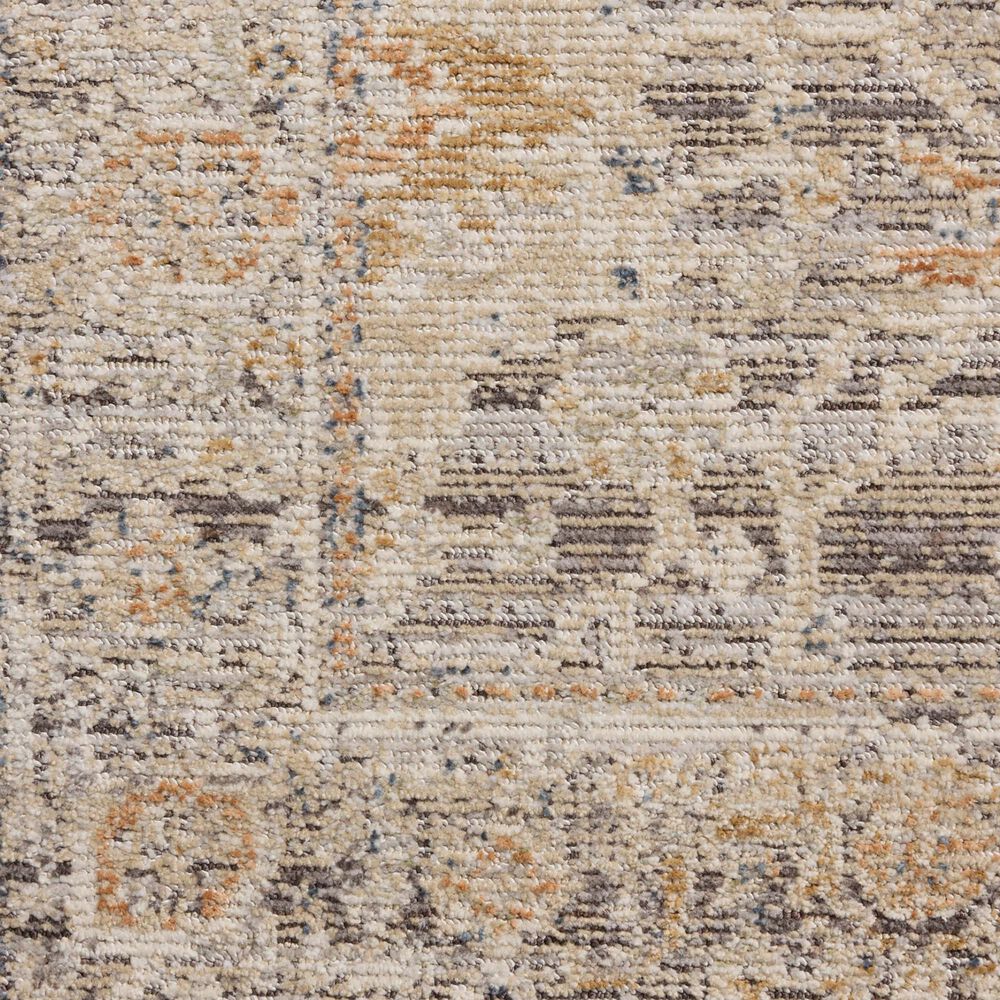 Loloi Milena Charcoal and Apricot 4' x 7'6" Area Rug, , large
