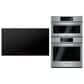 Bosch Benchmark 2-Piece Kitchen Package with Stainless Steel 30" Combination Wall Oven and Black 36" Smart Induction Cooktop, , large
