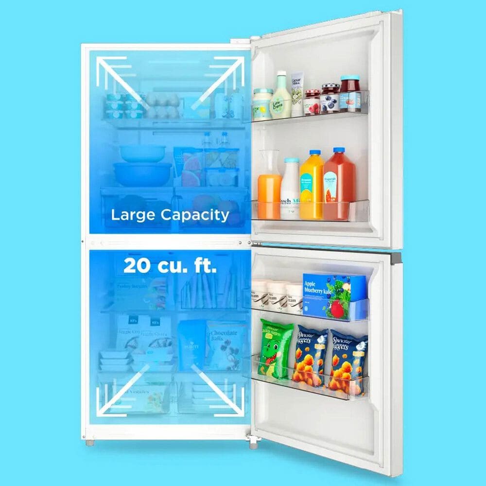 Midea 20 Cu. Ft. Convertible Freezer in Stainless Steel, , large