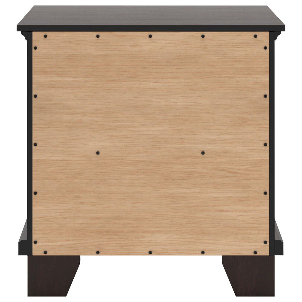 Ashley Covetown 2-Drawer Nightstand in Dark Brown, , large