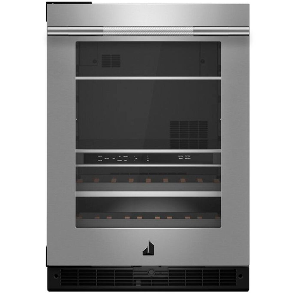 Jenn-Air RISE 24" Built-In Undercounter Beverage Center Left Swing Stainless Steel, , large