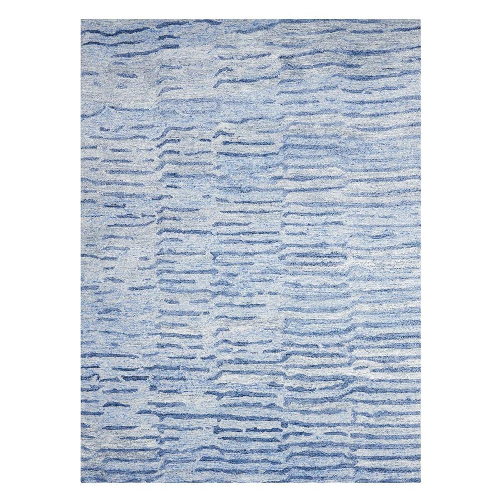 Nourison Gemstone GEM01 5"6" x 7"5" Lapis Area Rug, , large