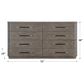 Hooker Furniture Modern Mood 8-Drawer Dresser in Mink, , large