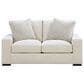 Ashley Conlee Pike Stationary Loveseat in Linen, , large